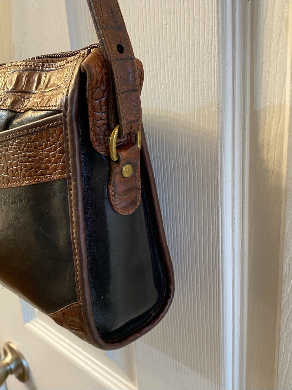 Vintage Brahmin All Leather Luxury Shoulders bag. Great condition clean interior - Picture 7 of 14